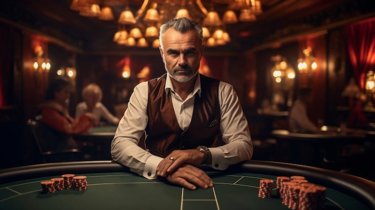 Meja Baccarat live dengan dealer profesional di platform samudra bet